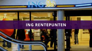 ING punten: verbazingwekkend veel voordeel.